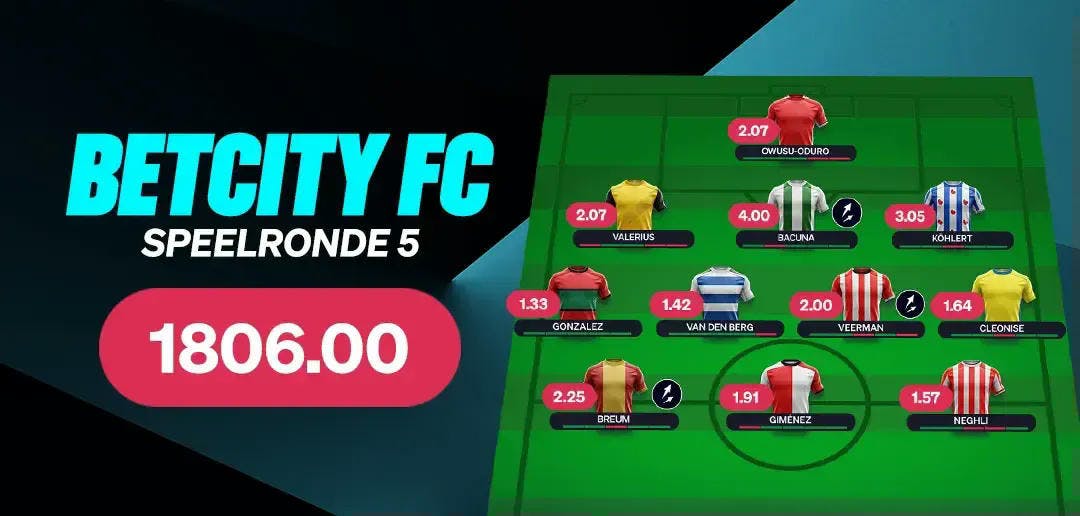 BetCity FC (speelronde 5)