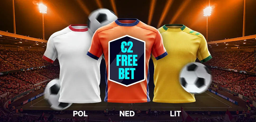 Bet & Get: €2 Free Bet bij elke goal van Oranje