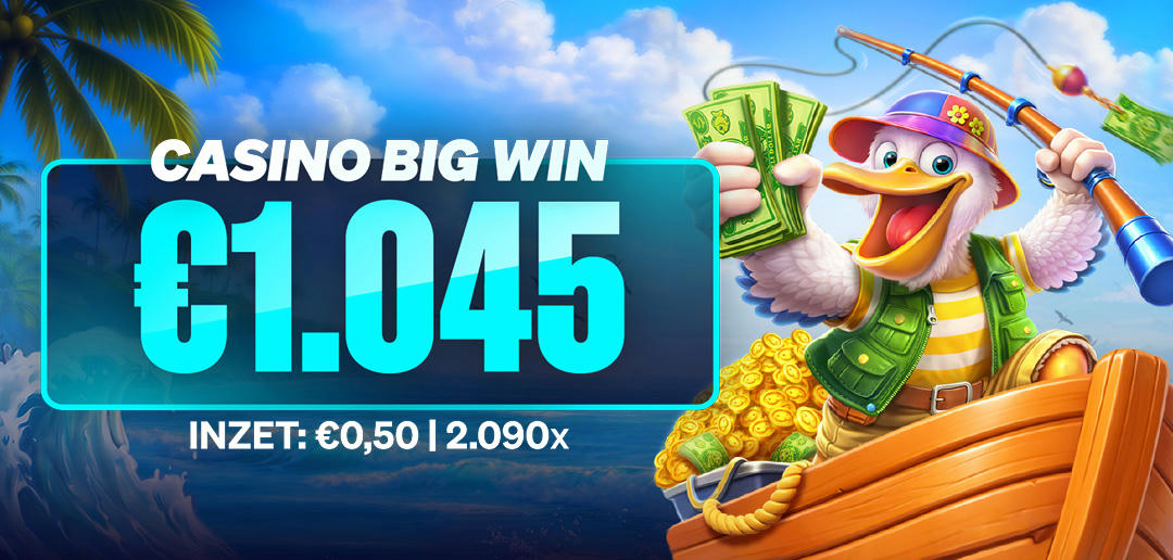 Big Win op Pelican Payday: €0,50 wordt €1.045!