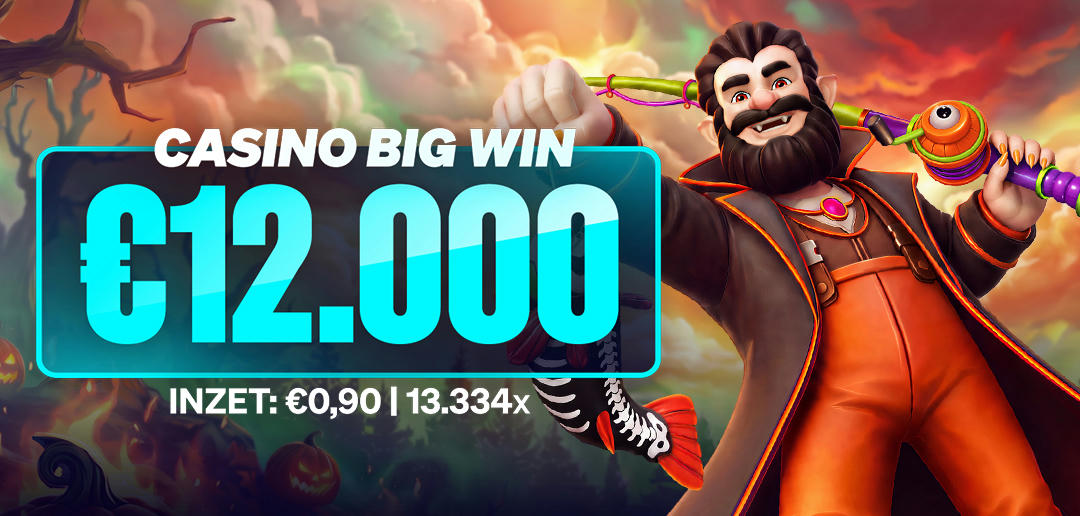 Big Win op Big Bass Halloween Splash 1000