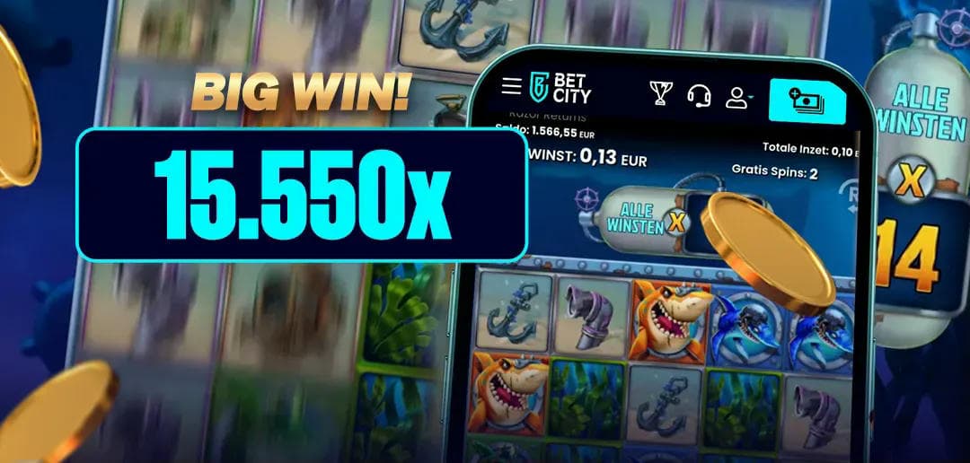 BetCity.nl - Online sportweddenschappen en casino gaming afbeelding