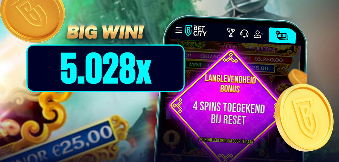 Big Win: 5.028x de inzet op Chests of Cai Shen