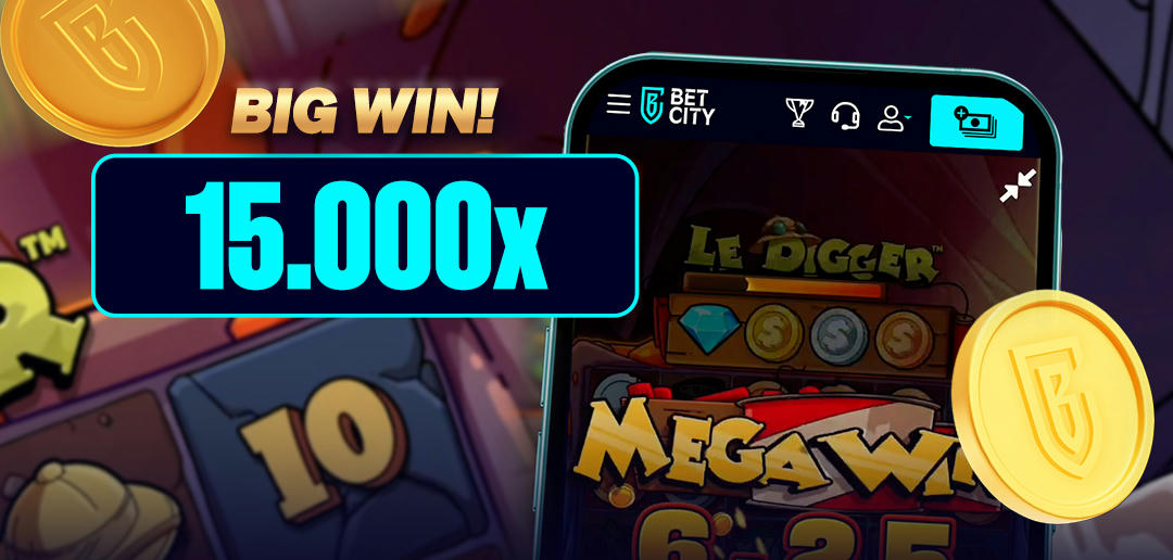 Big Win: 15.000x de inzet op Le Digger