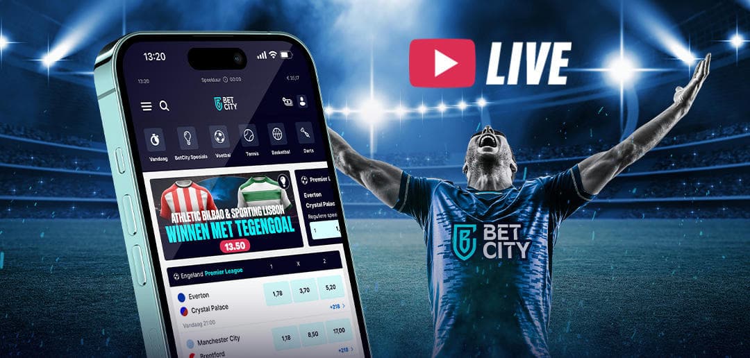 BetCity.nl - Online sportweddenschappen en casino gaming afbeelding