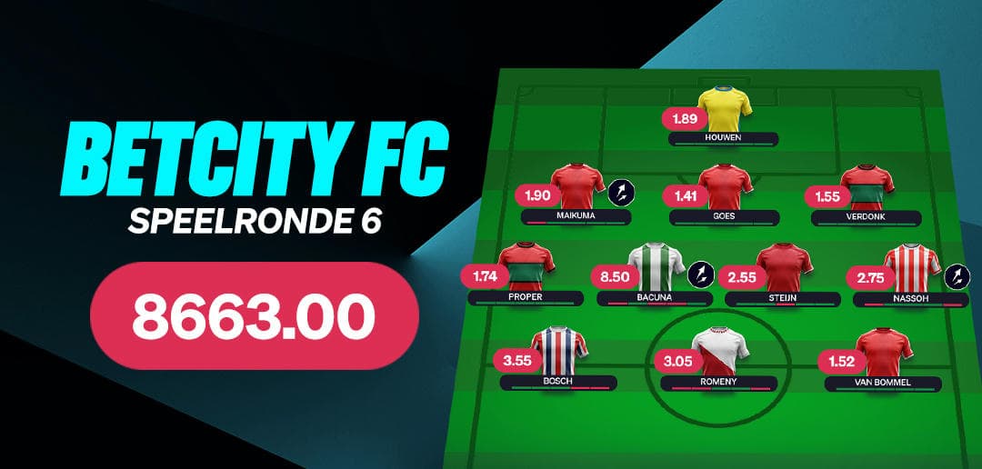 BetCity.nl - Online sportweddenschappen en casino gaming afbeelding