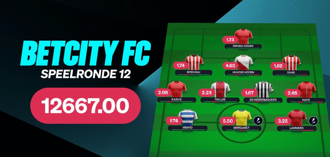 BetCity FC: speelronde 12. 