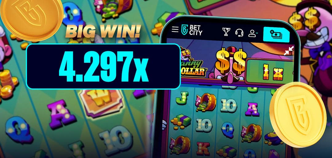 Big Win: 4.297x de inzet op Danny Dollar