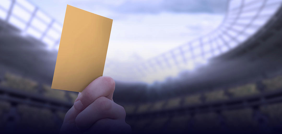 Gele en rode kaarten op het WK voetbal 2026