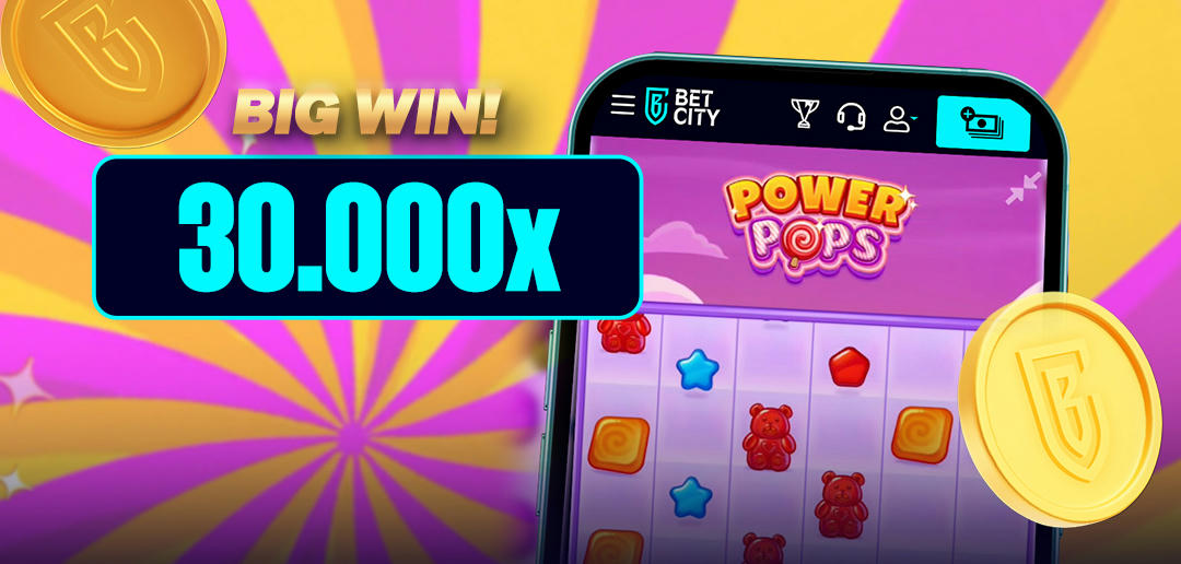 Big Win: 30.000x de inzet op Power Pops 