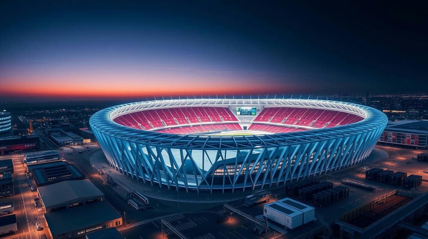 Stadium soccer World Cup 2025
