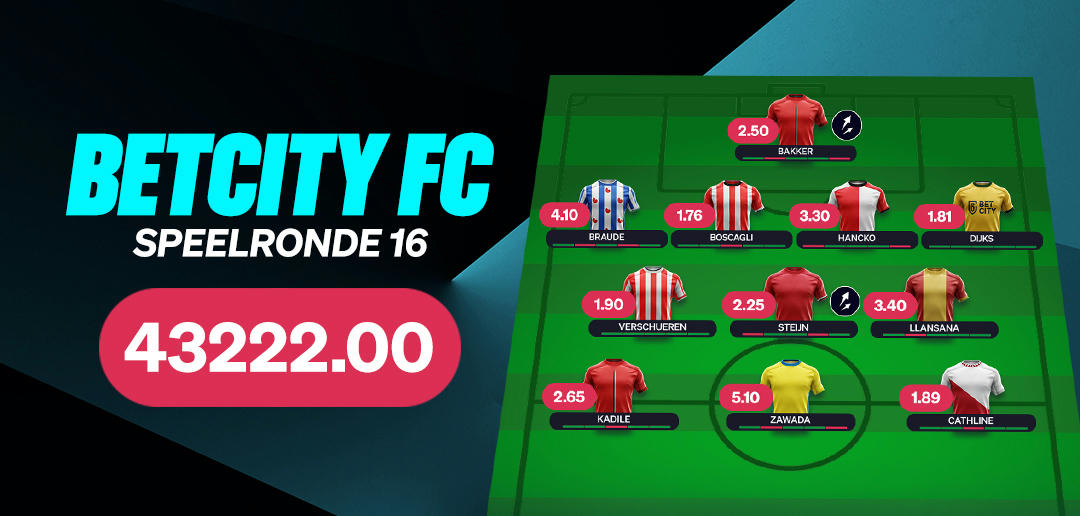 BetCity FC: speelronde 16.