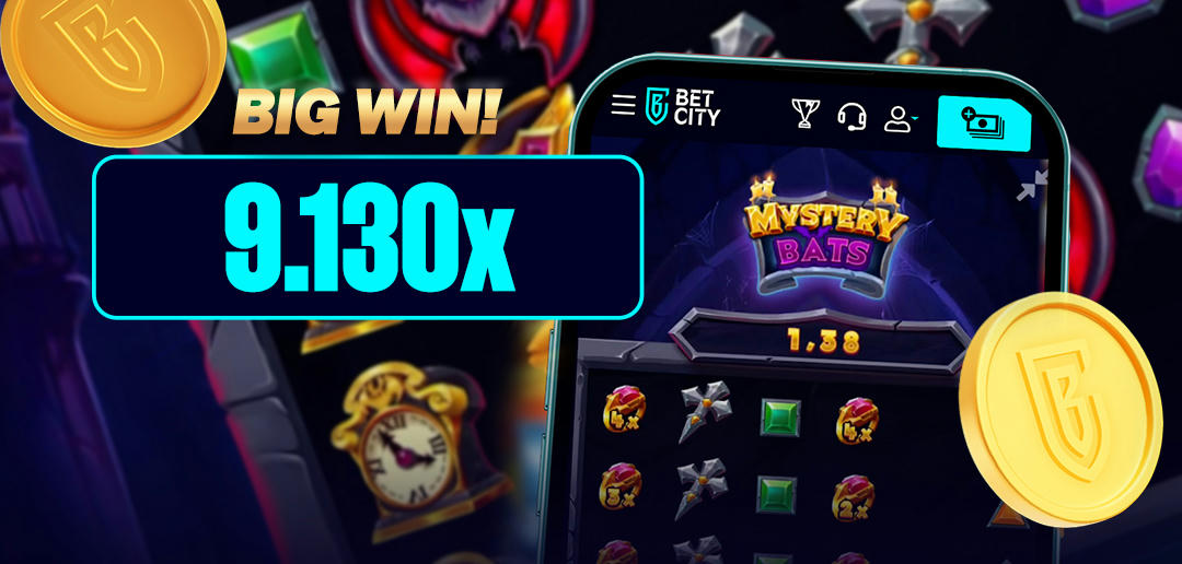 Big Win: 9.130x de inzet op Mystery Bats