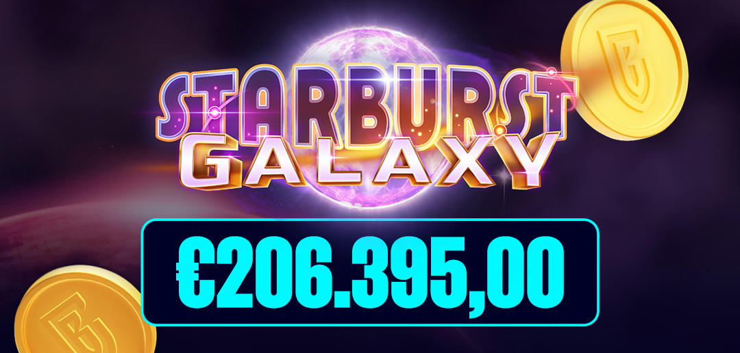 Huge Casino Win: €206.395 op de Starburst Galaxy